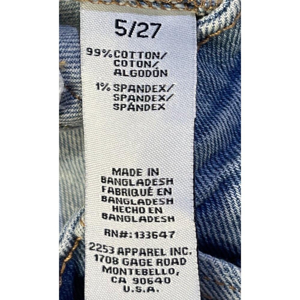Celebrity Pink Size 5/27 Mid-Rise Denim Bermuda Shorts Lightweight - Picture 11 of 11
